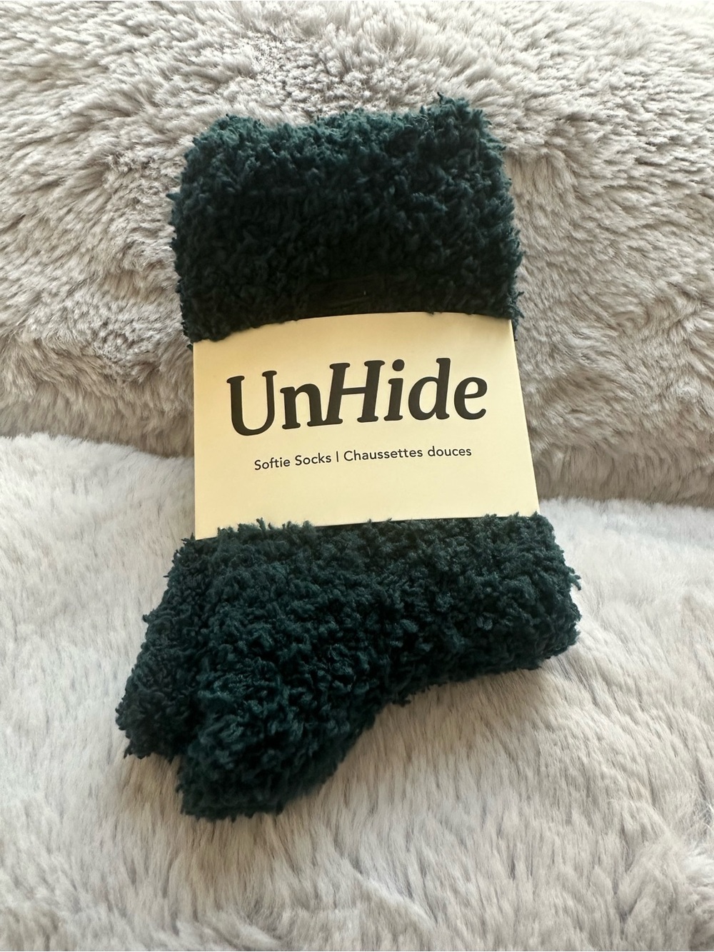 Unhide Softie Cozy Socks – Emerald